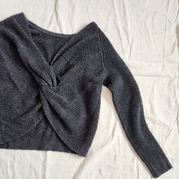 Aerie Twist Back Sweater XXS - Picture 14 of 15